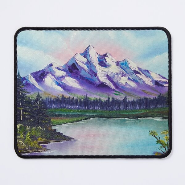 Item preview, Oil Painted Mountain Landscape designed and sold by Karolina Kulka.
