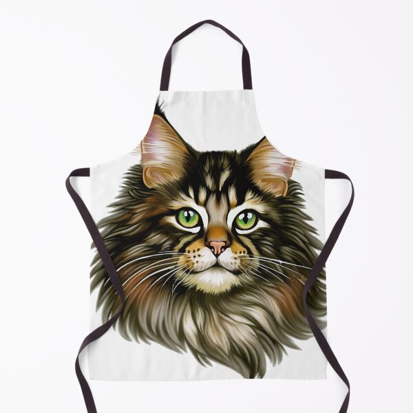 Item preview, Cat Maine Coon Head designed and sold by OgaJames.