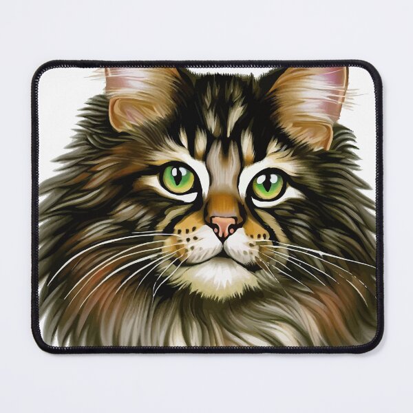 Item preview, Cat Maine Coon Head designed and sold by OgaJames.