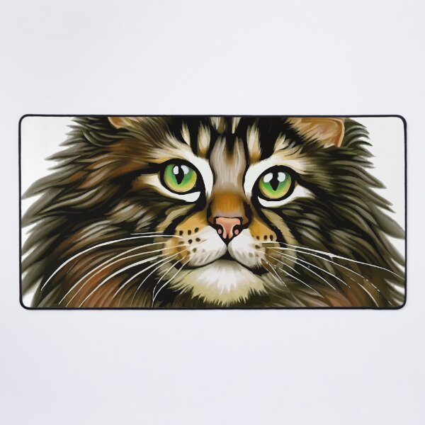 Item preview, Cat Maine Coon Head designed and sold by OgaJames.