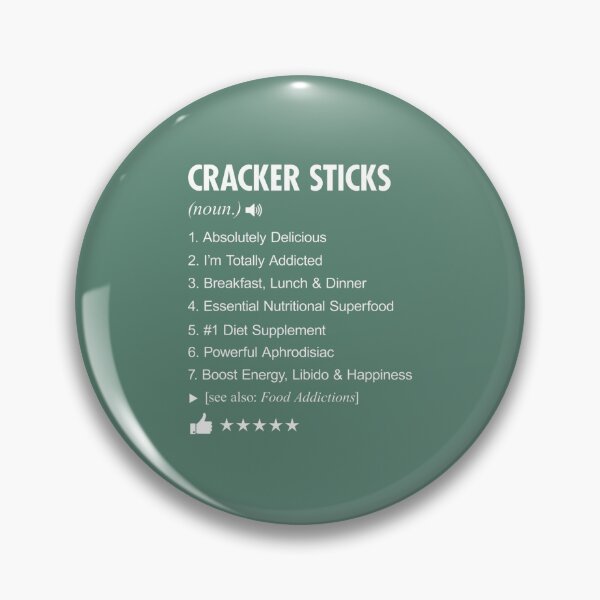 Item preview, Cracker Sticks Definition Meaning Funny 	 designed and sold by evelisbahnom.