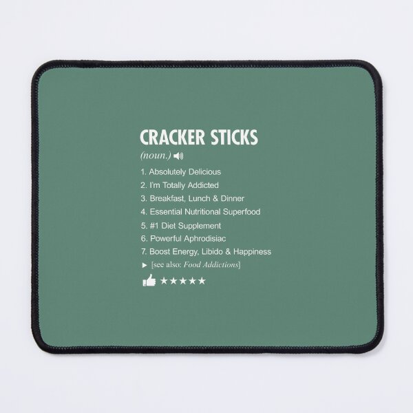 Item preview, Cracker Sticks Definition Meaning Funny designed and sold by evelisbahnom.