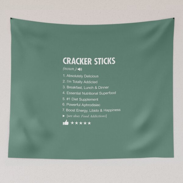 Item preview, Cracker Sticks Definition Meaning Funny 	 designed and sold by evelisbahnom.