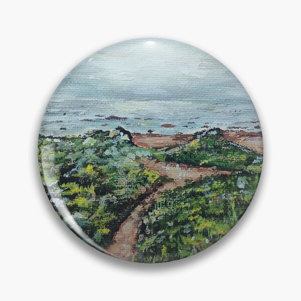 Item preview, Pintura de paisaje de playa de Nimsart designed and sold by nimsart1.