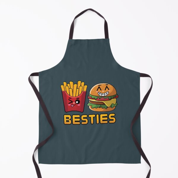 Item preview, Funny french fries and burger besties designed and sold by Donutlovers.