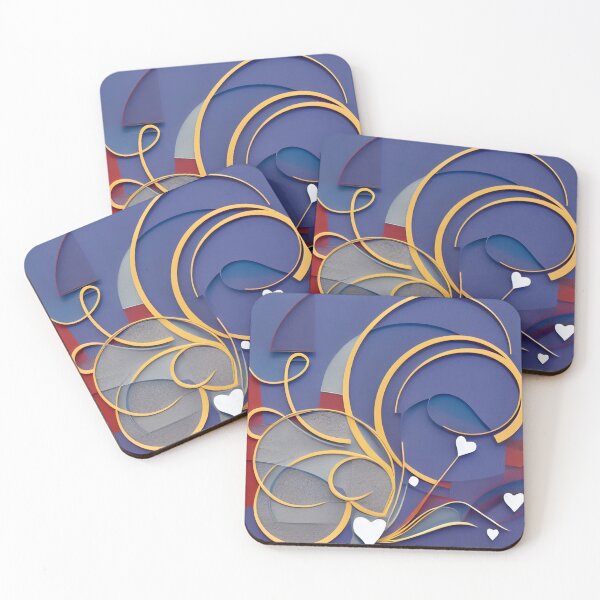 Item preview, Hearts and Swirls  designed and sold by Dana Roper.