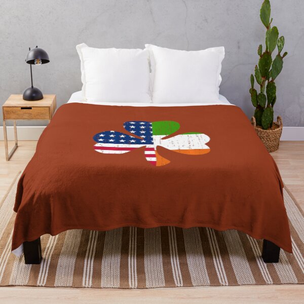 Item preview, Irish American Flag Shamrock - St. Patrick’s Day designed and sold by sylwkanazjwal.