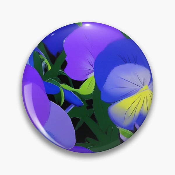 Item preview, Little Purple Pansies  designed and sold by Dana Roper.