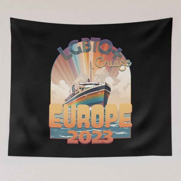 Item preview, LGBTQ+ Cruise Europe 2023 designed and sold by danielliamgill.