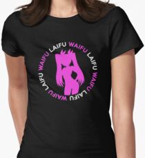 Waifu Laifu Inspired Shirt Women's Fitted T-Shirt