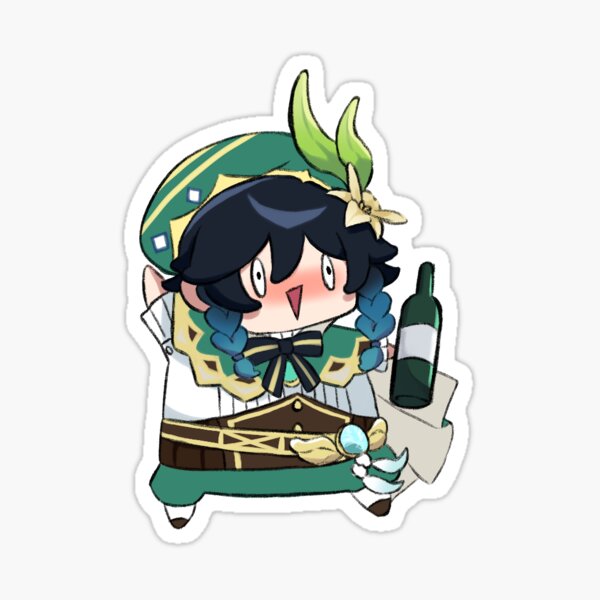 Drunk Venti Sticker