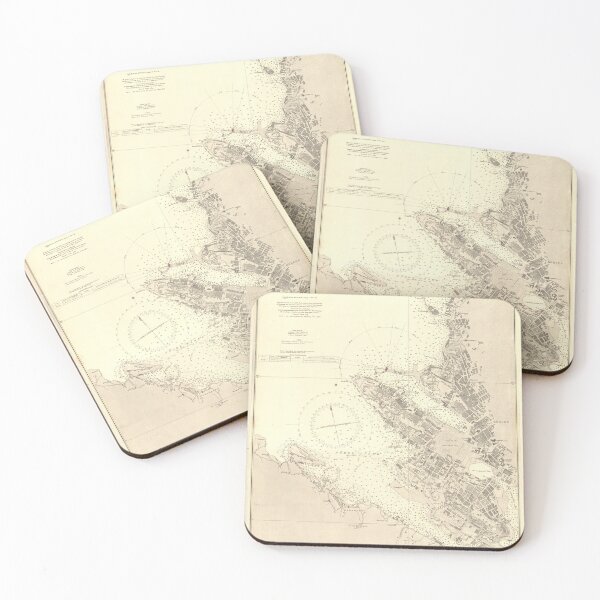 Item preview, Vintage Bergen Norway Map (1888) Norwegian City Environs Atlas designed and sold by BravuraMedia.