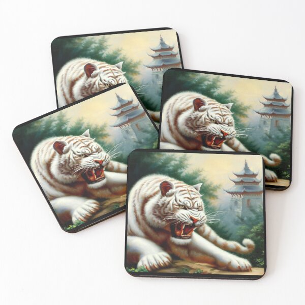 Item preview, Chinese White Tiger (2) designed and sold by CrankyOldDude.