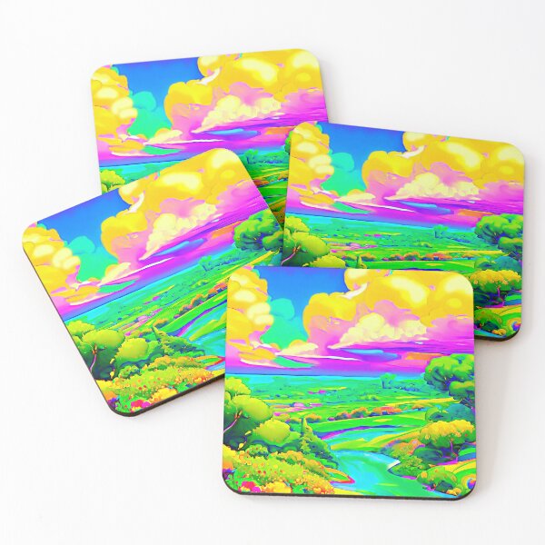 Item preview, Irish Countryside Pop Art Landscape designed and sold by LaRoach Digital Arts.