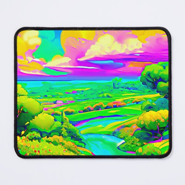 Item preview, Irish Countryside Pop Art Landscape designed and sold by LaRoach Digital Arts.