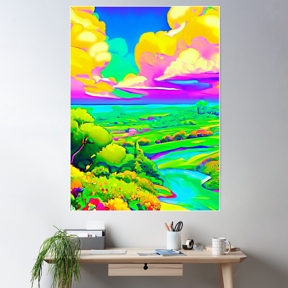 アート・デザイン・音楽 The Irish Light: A Collection of Landsca Irish Countryside Pop Art Landscape