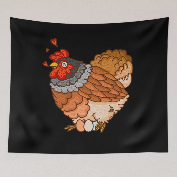 Item preview, chicken breed green layer eggs hen farmer designed and sold by LuminOrb.