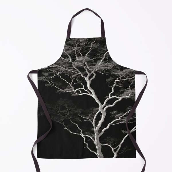 Item preview, White tree with branches on black designed and sold by Mystic Bloom.