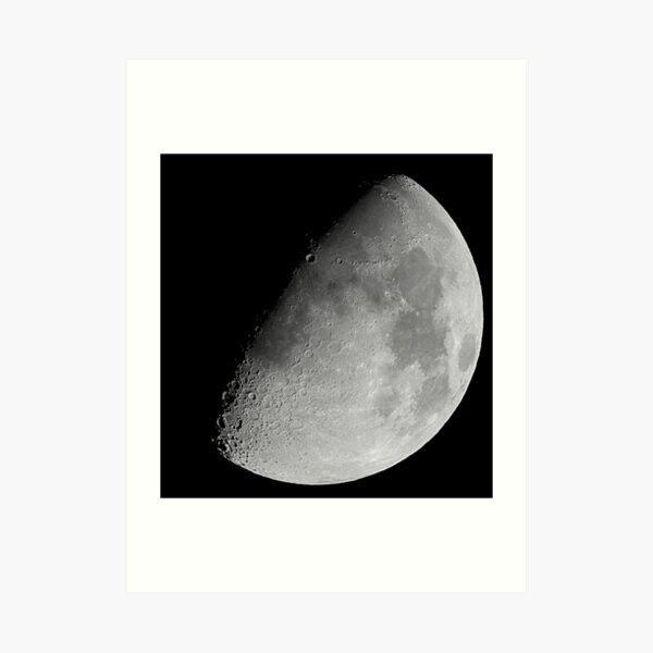 lunar image Art Print