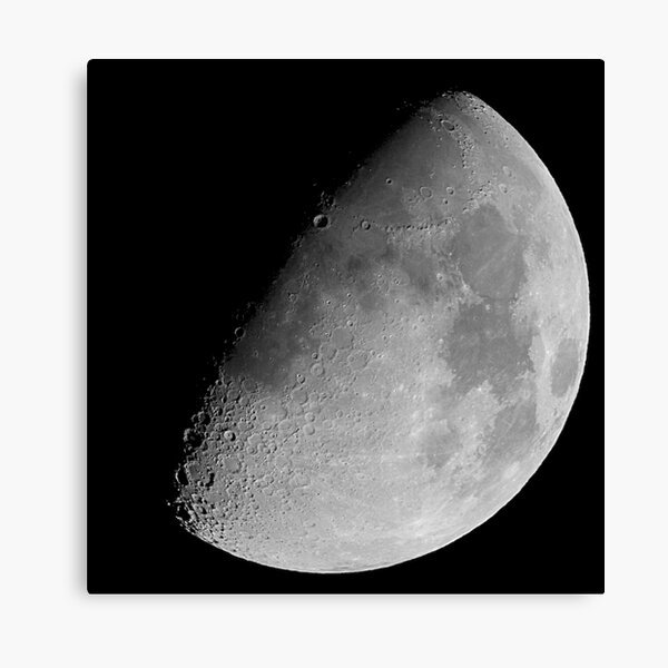lunar image Canvas Print