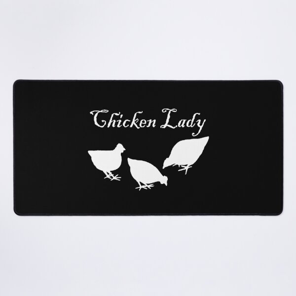 Item preview, Chicken Lady for Dark Backgrounds designed and sold by RebekahLDesigns.