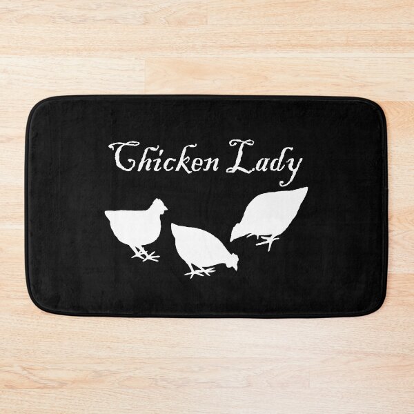 Item preview, Chicken Lady for Dark Backgrounds designed and sold by RebekahLDesigns.