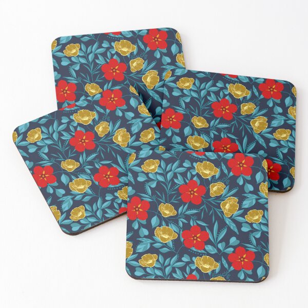 Item preview, Red Forget-Me-Not-Flower - Blue designed and sold by JaselviiStudio.