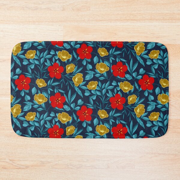 Item preview, Red Forget-Me-Not-Flower - Blue designed and sold by JaselviiStudio.