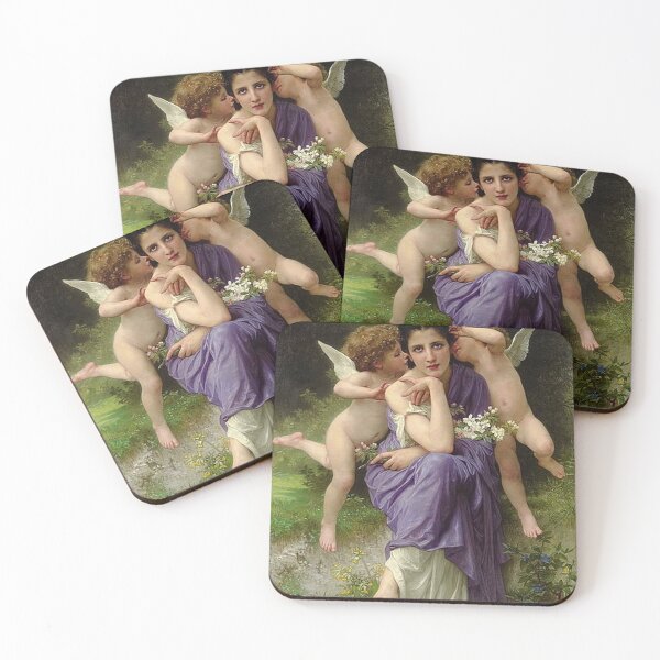 Item preview, Chansons de Printemps by William Adolphe Bouguereau designed and sold by tomorrowsart.