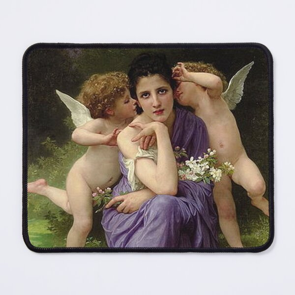 Item preview, Chansons de Printemps by William Adolphe Bouguereau designed and sold by tomorrowsart.