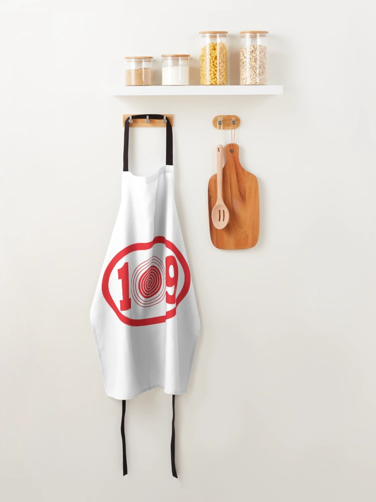 Thumbnail 4 of 6, Apron, 10.9 PERFECT SCORE IN AIR RIFLE RED designed and sold by RiloDesignCo13.
