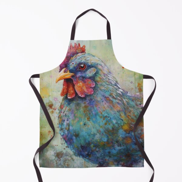Item preview, Modern & Colourful Chicken Wall Art by Bodhi designed and sold by artbybodhi.