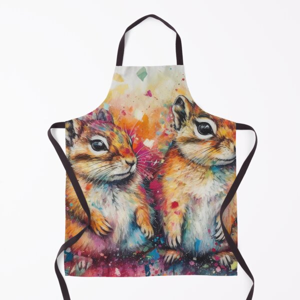 Item preview, Modern & Colourful Chipmunks Wall Art by Bodhi designed and sold by artbybodhi.