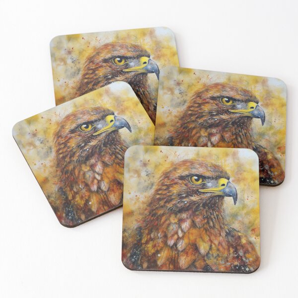 Item preview, Modern & Colourful Eagle Wall Art by Bodhi designed and sold by artbybodhi.