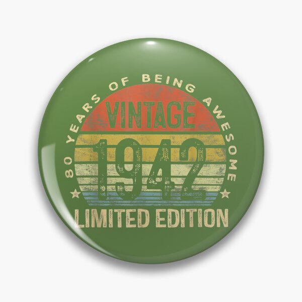 Item preview, 80 Year Old 	s Vintage 1942 Limited Edition 80th Birthday 		 designed and sold by marataomaetop.