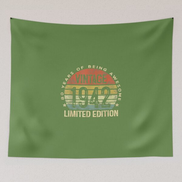 Item preview, 80 Year Old 	s Vintage 1942 Limited Edition 80th Birthday 		 designed and sold by marataomaetop.