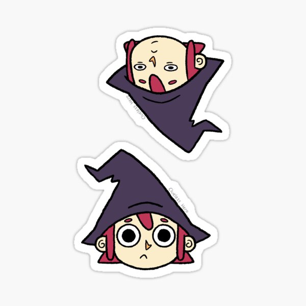 Clueless Hero - Funny faces Sticker