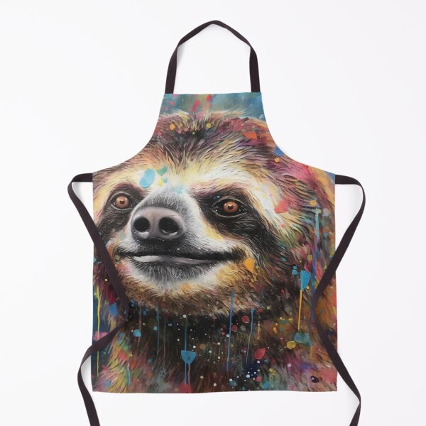 Item preview, Modern & Colourful Sloth Wall Art by Bodhi designed and sold by artbybodhi.