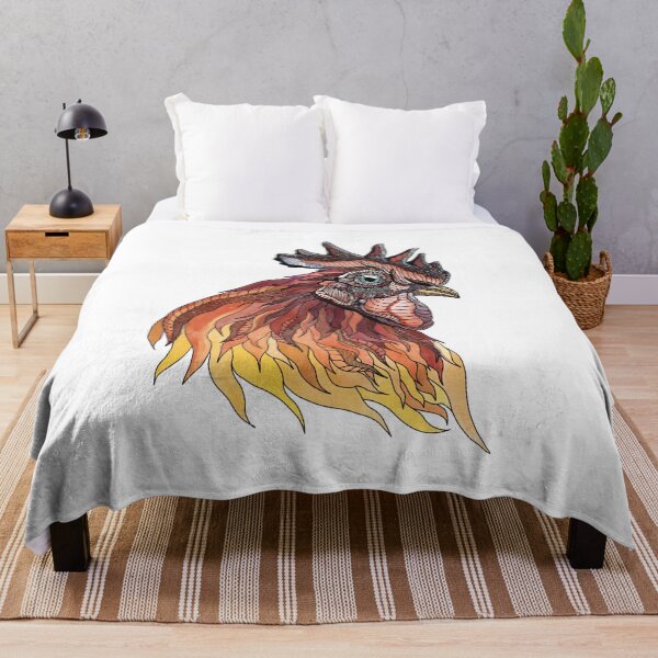 Item preview, Artful rooster chicken lover drawing designed and sold by LuminOrb.