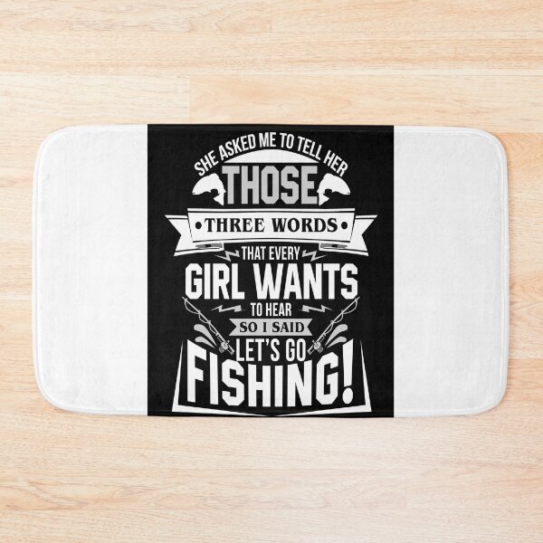 Item preview, ... Let's Go Fishing designed and sold by mturns57.