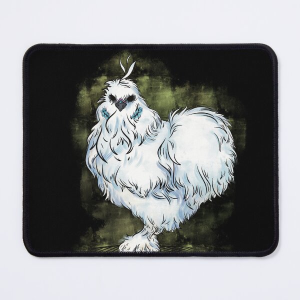 Item preview, Silkie chicken breed dwarf hen poultry breeding designed and sold by LuminOrb.