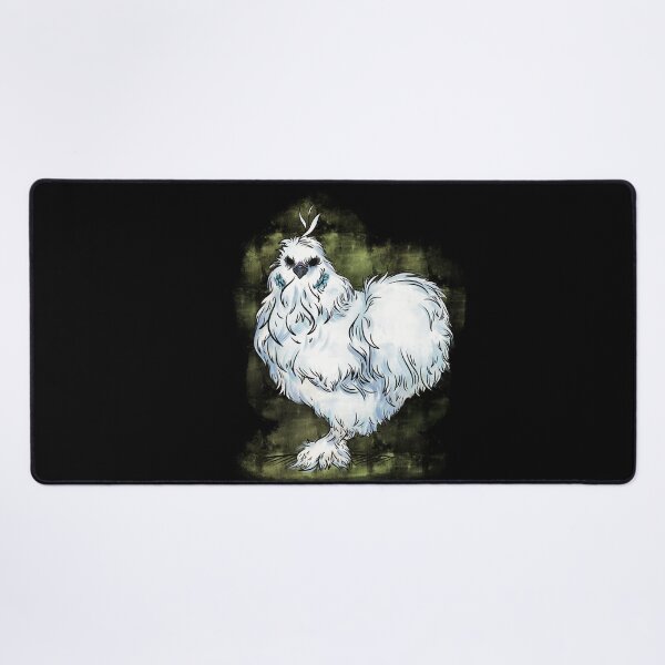 Item preview, Silkie chicken breed dwarf hen poultry breeding designed and sold by LuminOrb.
