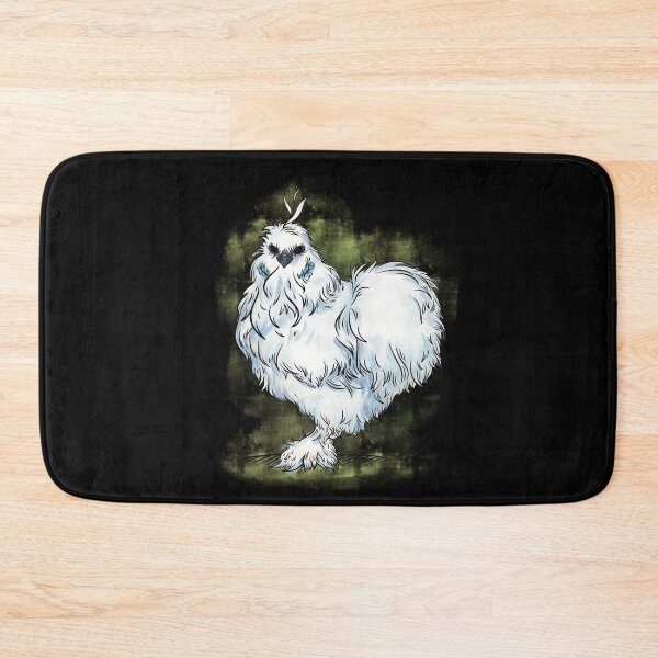 Item preview, Silkie chicken breed dwarf hen poultry breeding designed and sold by LuminOrb.