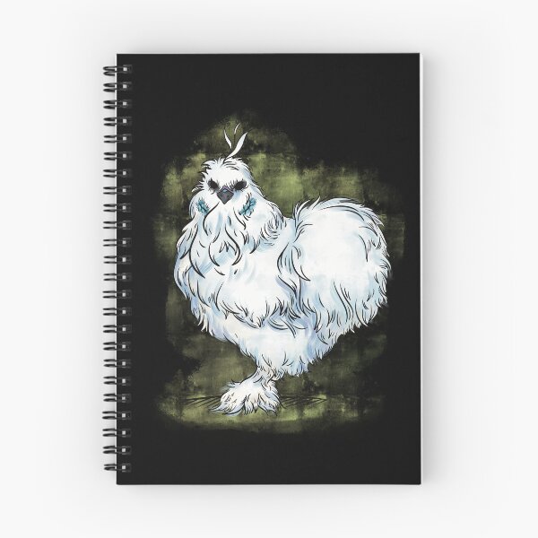 Item preview, Silkie chicken breed dwarf hen poultry breeding designed and sold by LuminOrb.
