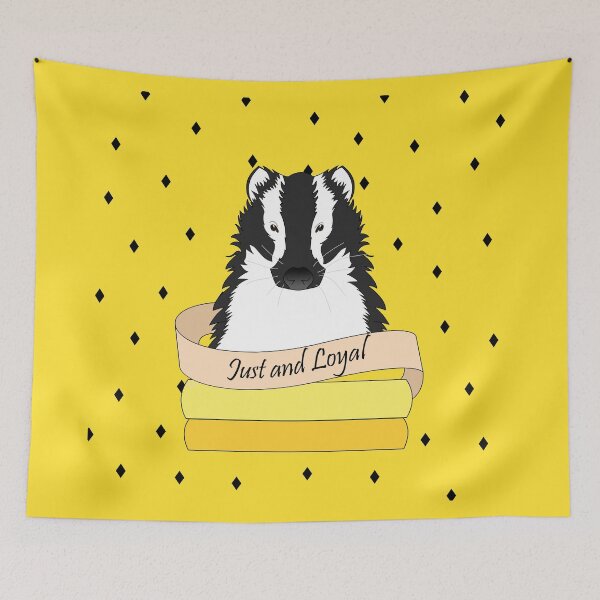Item preview, Just and Loyal Badger designed and sold by Mags' Art Corner.
