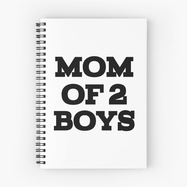 Item preview, MOM OF 2 BOYS designed and sold by RendoRed.