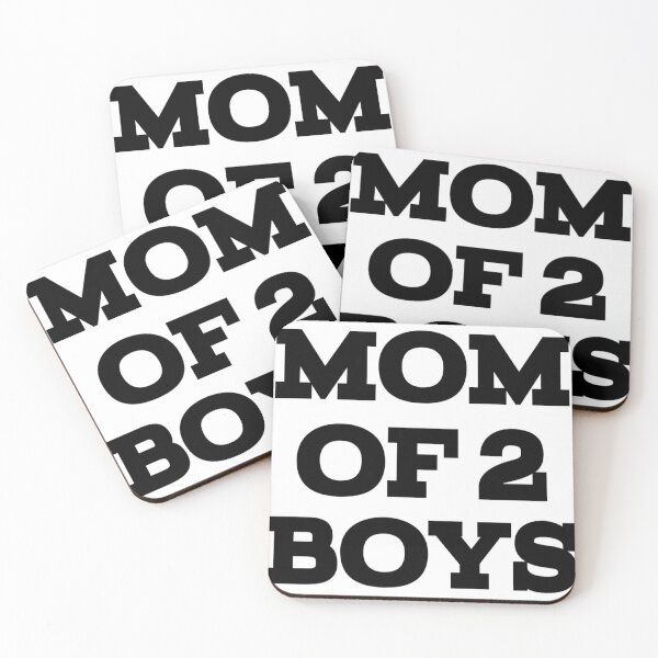 Item preview, MOM OF 2 BOYS designed and sold by RendoRed.