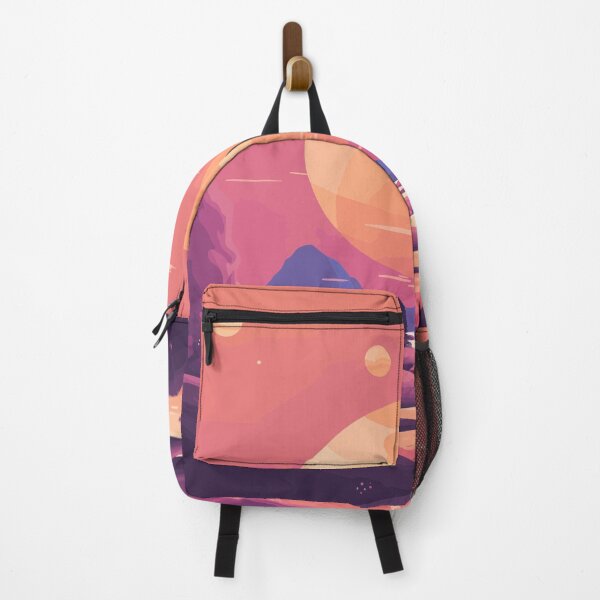 Item preview, Pink Universe Sunset - Minimalist Illustration designed and sold by ChelaDesigns.