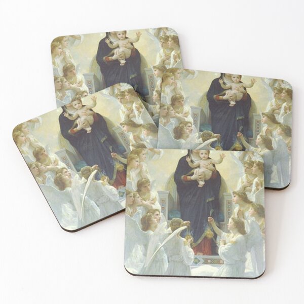 Item preview, The Virgin With Angels by William Adolphe Bouguereau designed and sold by tomorrowsart.