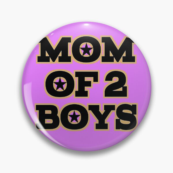 Item preview, MOM OF 2 BOYS designed and sold by RendoRed.